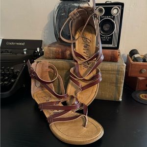 Blowfish Bungalow Wedge Gladiator Sandals